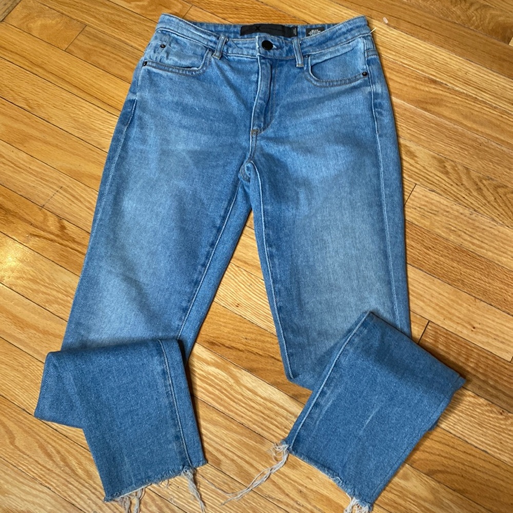 Denim x alexander wang skinny crop